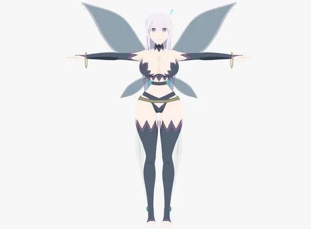 PBR Game 3D Models – Kisaragi – Kyuukyoku Shinka shita Full Dive RPG