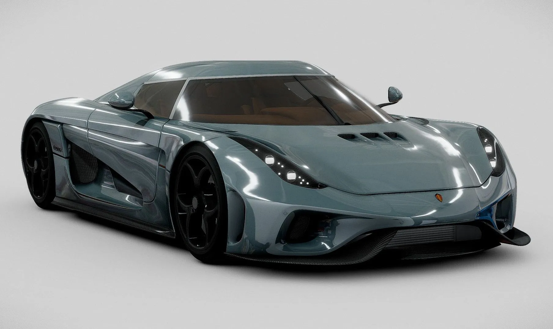 PBR Game 3D Models – Koenigsegg Regera 2017