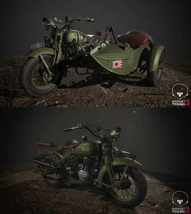 PBR Game 3D Models – Kurogane Type 95