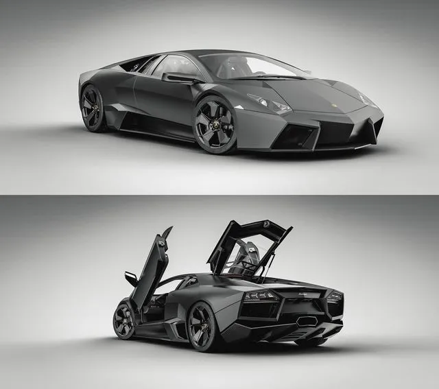 PBR Game 3D Models – Lamborghini Reventon Remake