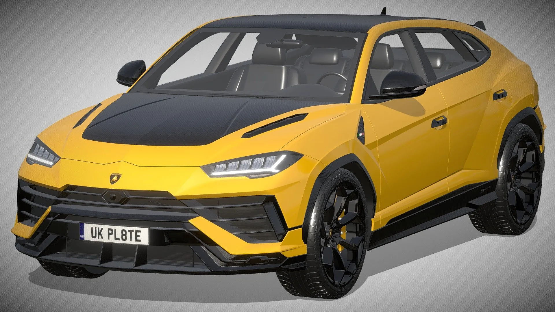 PBR Game 3D Models – Lamborghini Urus Performante 2023