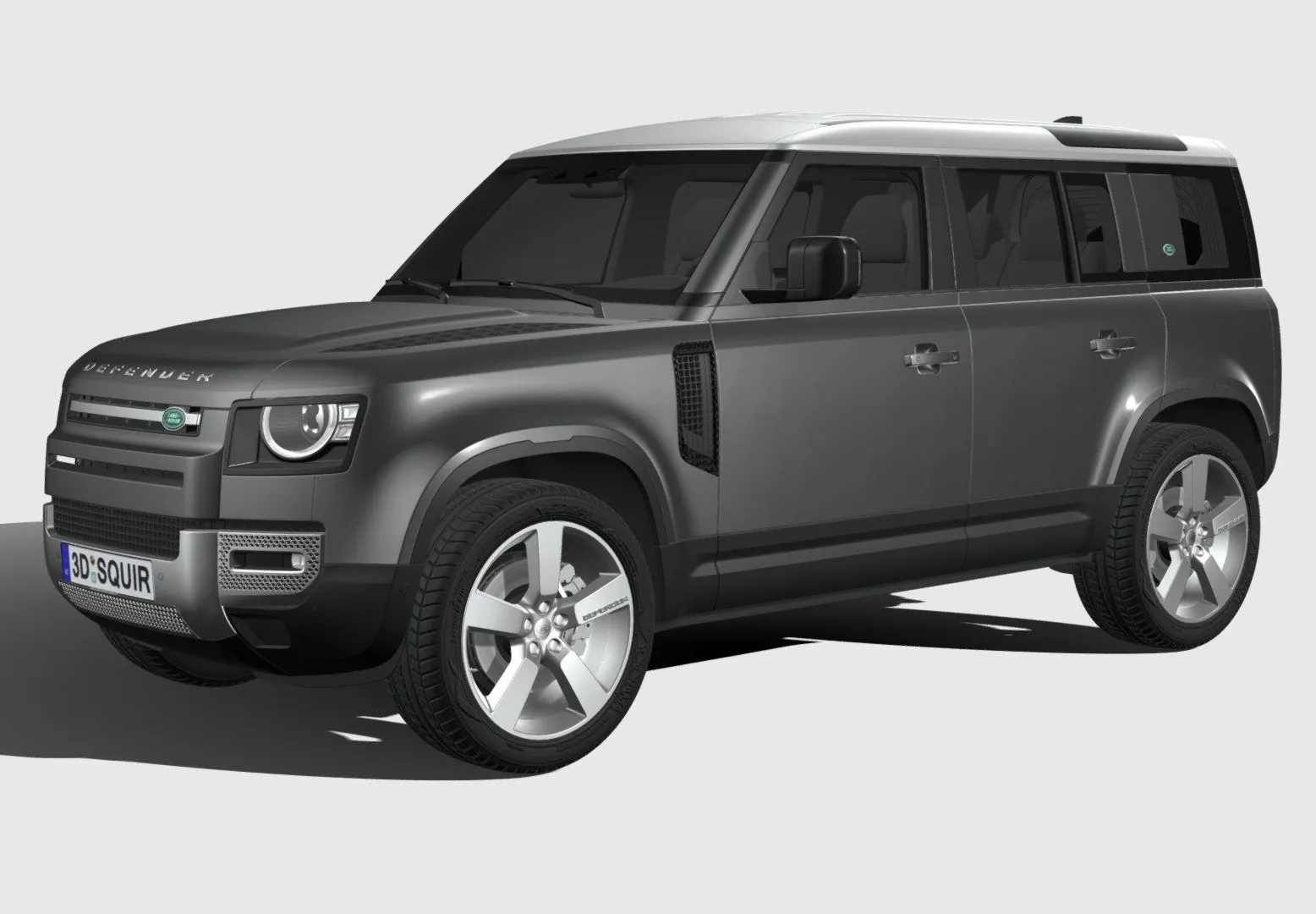 PBR Game 3D Models – Land Rover Defender 110 2020