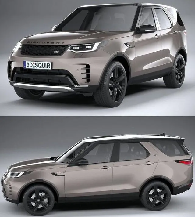 PBR Game 3D Models – Land Rover Discovery 2021