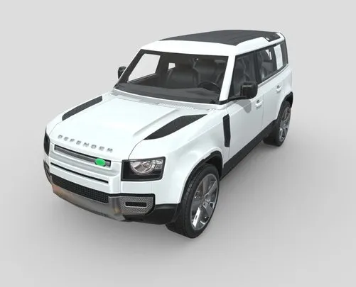 PBR Game 3D Models – Land Rover Range Rover Defender