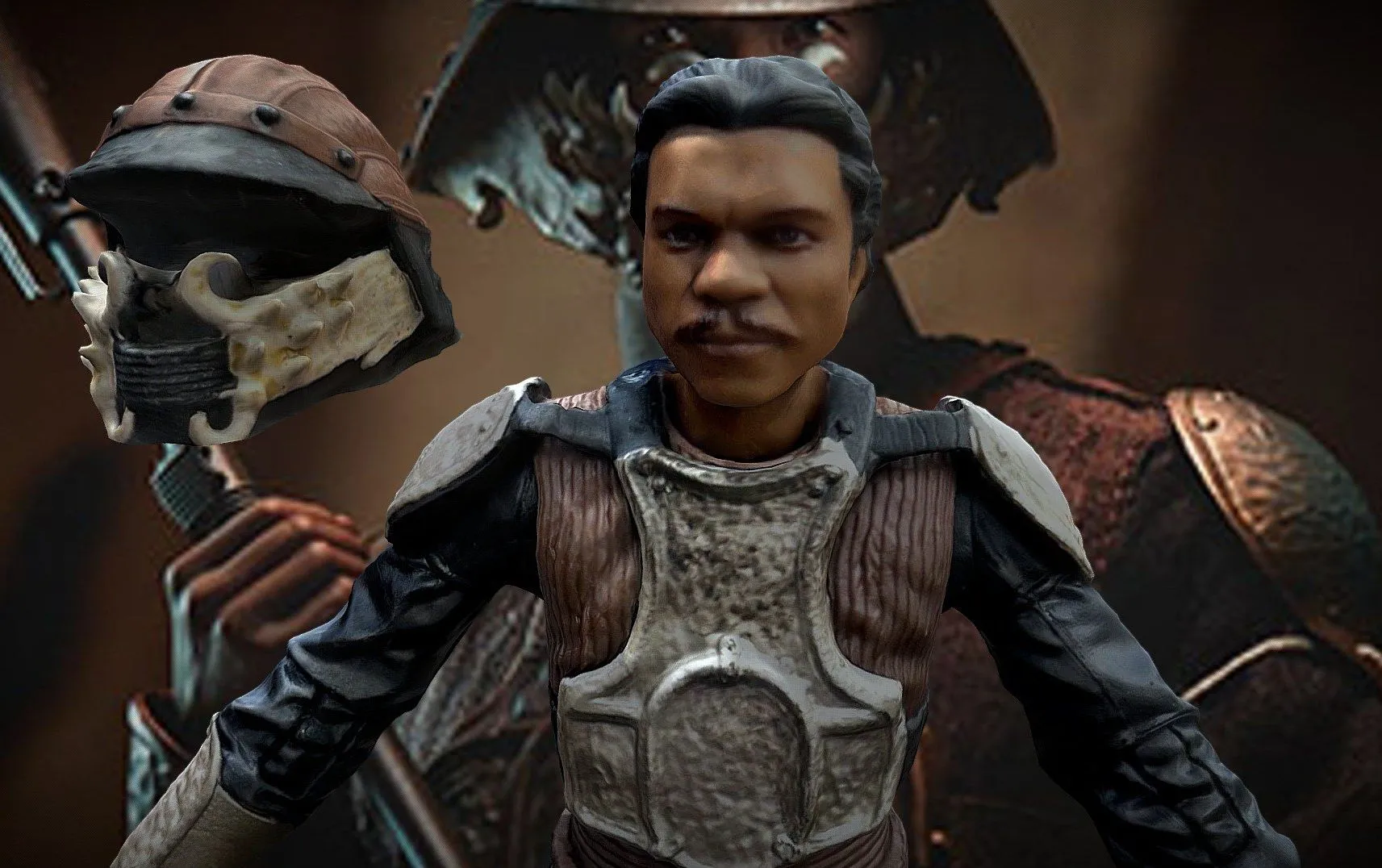 PBR Game 3D Models – Lando Calrissian Jabbas Sail Barge W Mask