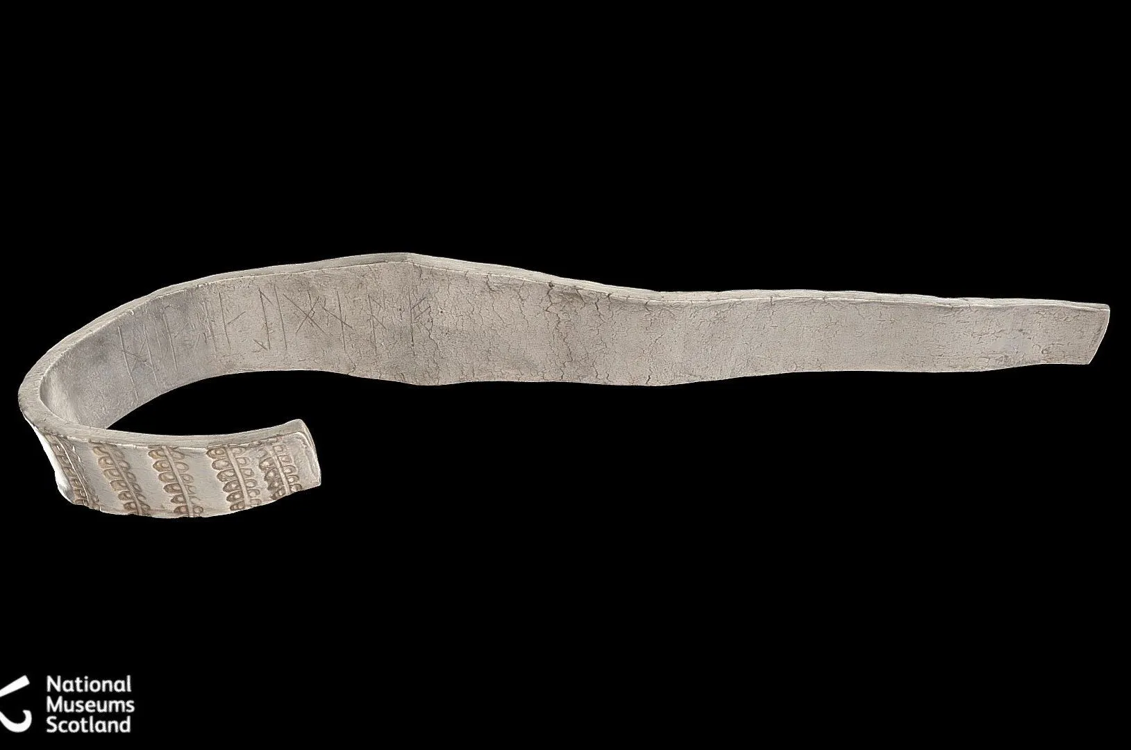 PBR Game 3D Models – Largest Broad Band Arm Ring Galloway Hoard