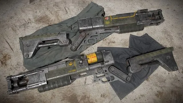 PBR Game 3D Models – Laser Riffle – Fallout Fan Art