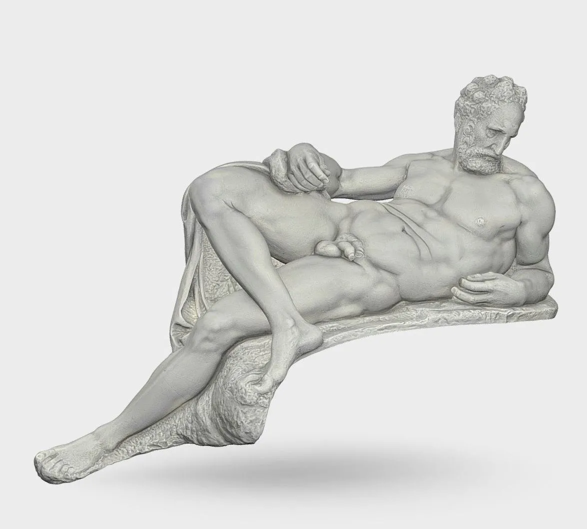 PBR Game 3D Models – Le Crepuscule Michelangelo Michel Ange