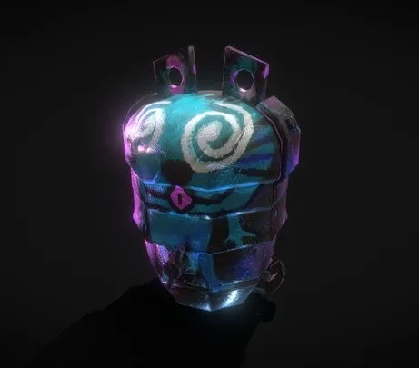 PBR Game 3D Models – League Of Legends Arcane   Mouser Jinx Bomb