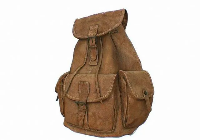 PBR Game 3D Models – Leather Backpack