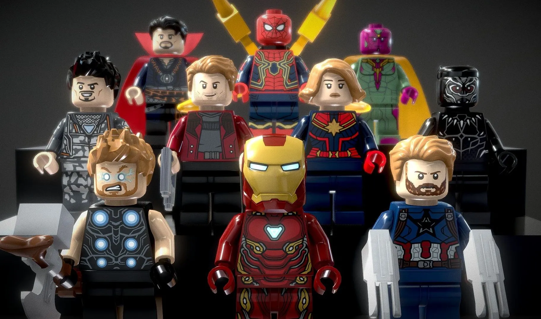 PBR Game 3D Models – Lego Infinity Wars Pack