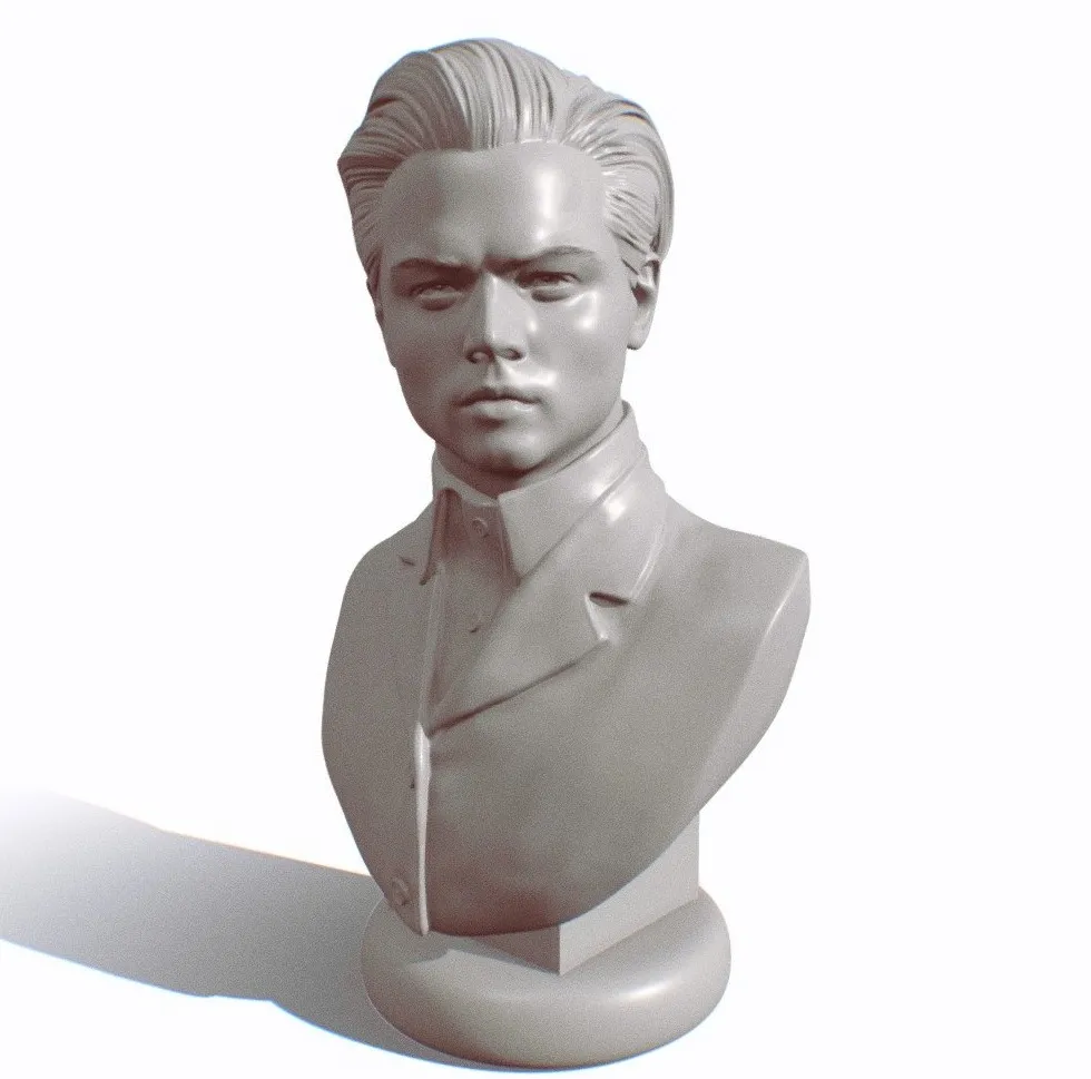 PBR Game 3D Models – Leonardo Dicaprio 1995 Year