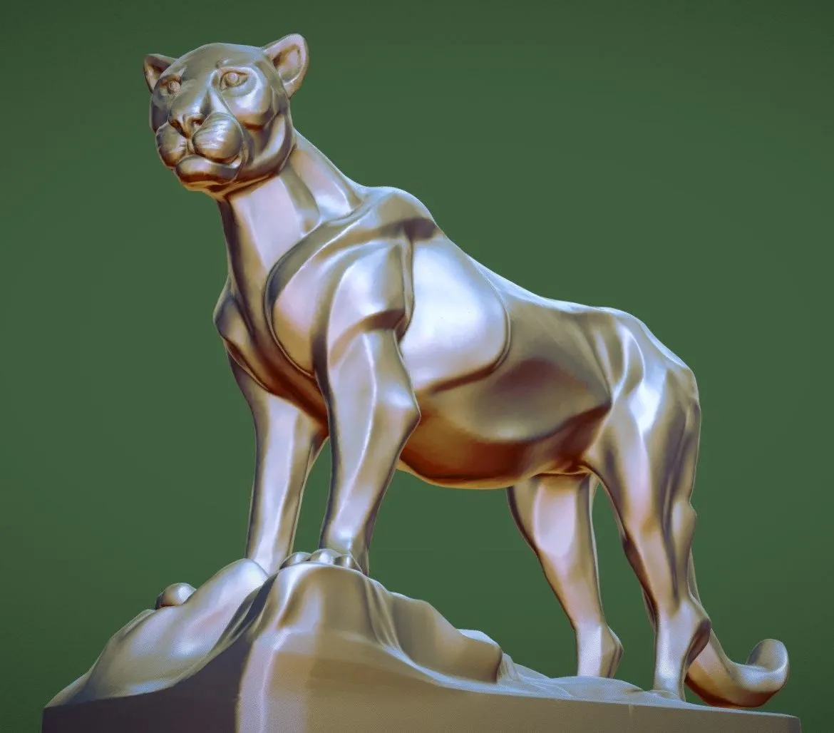 PBR Game 3D Models – Leopard (2)