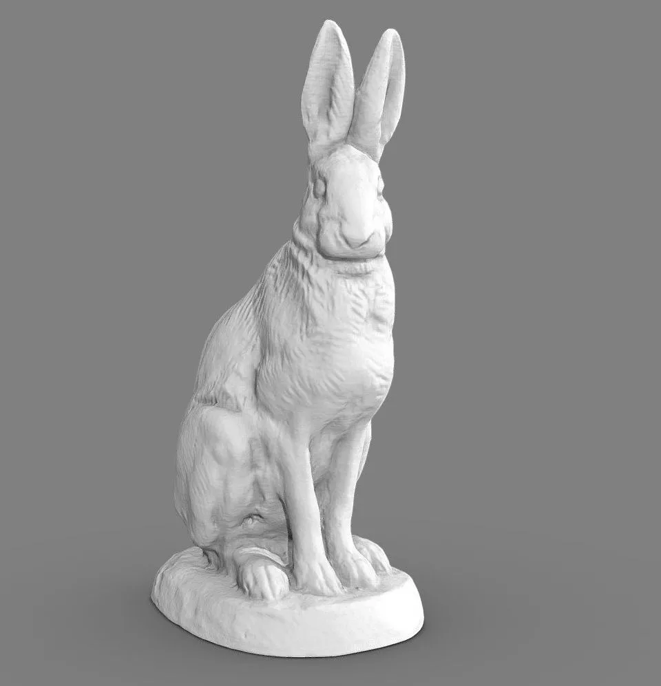 PBR Game 3D Models – Lievre Assis