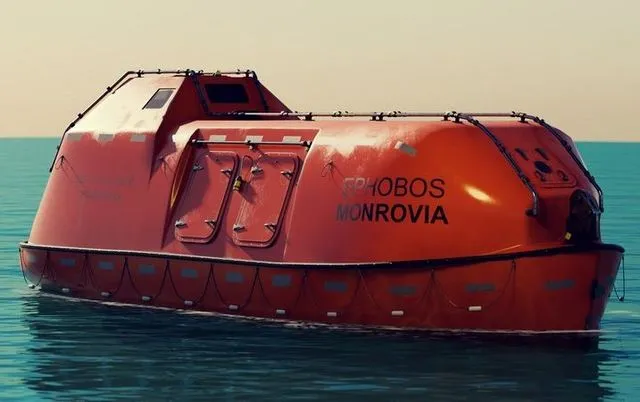 PBR Game 3D Models – Lifeboat Type JYN85