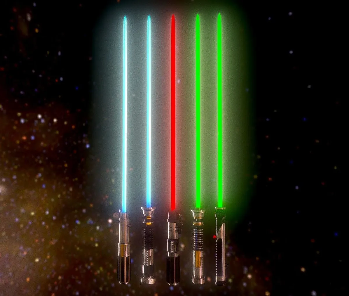 PBR Game 3D Models – Lightsaber Pack Star Wars