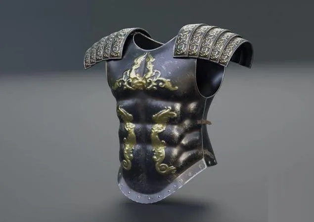 PBR Game 3D Models – Lorica musculata