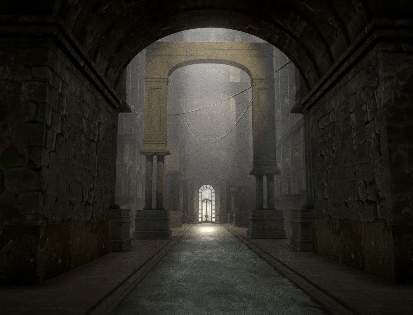 PBR Game 3D Models – Lost Palace Church