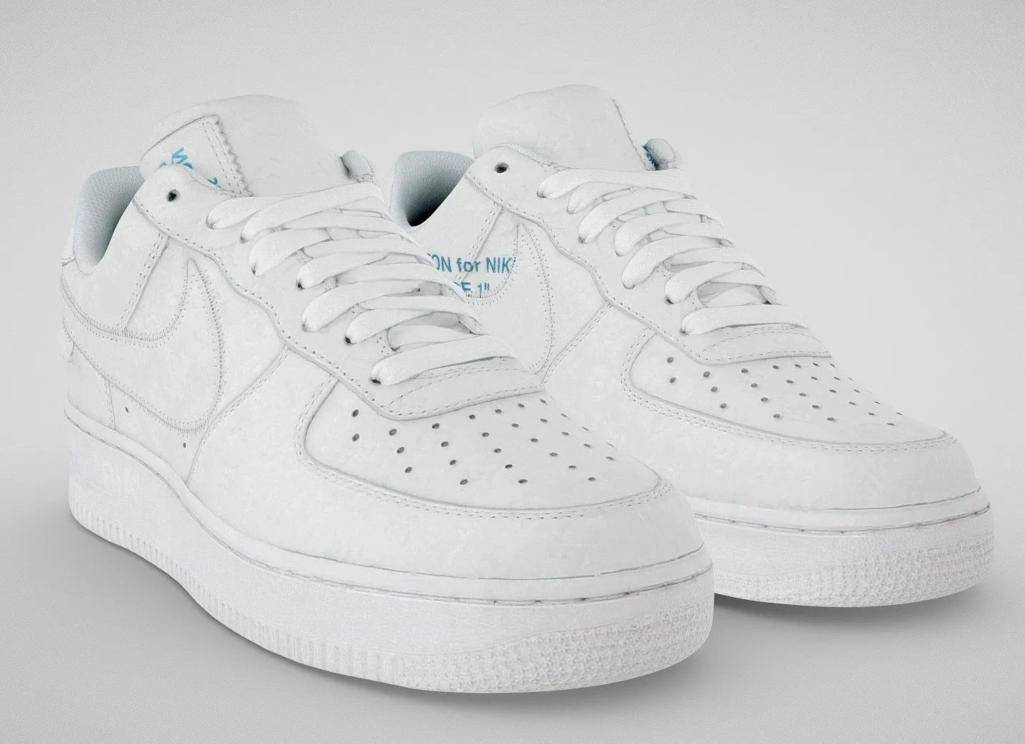 PBR Game 3D Models – Louis Vuitton X Nike Air Force 1 Low 2