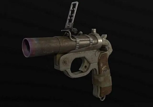 PBR Game 3D Models – LP42 Nuke Gun