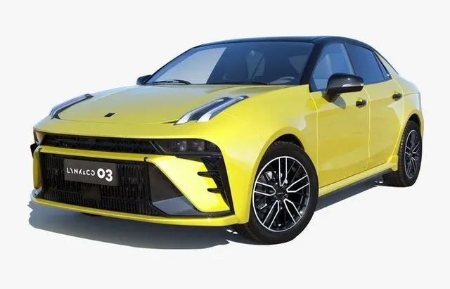 PBR Game 3D Models – LynkCo 03 car