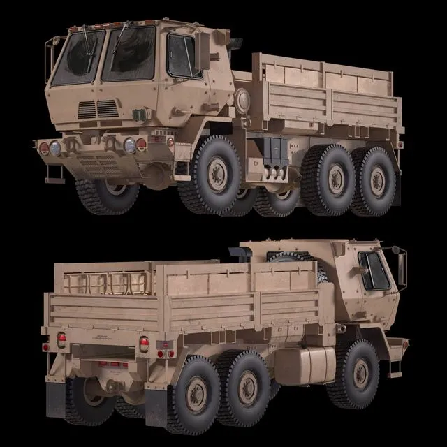 PBR Game 3D Models – M1083-A2 FMTV