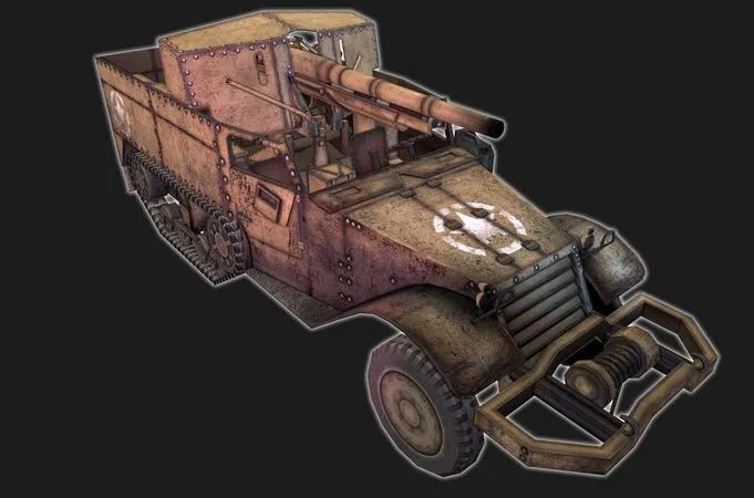PBR Game 3D Models – M3-75AT