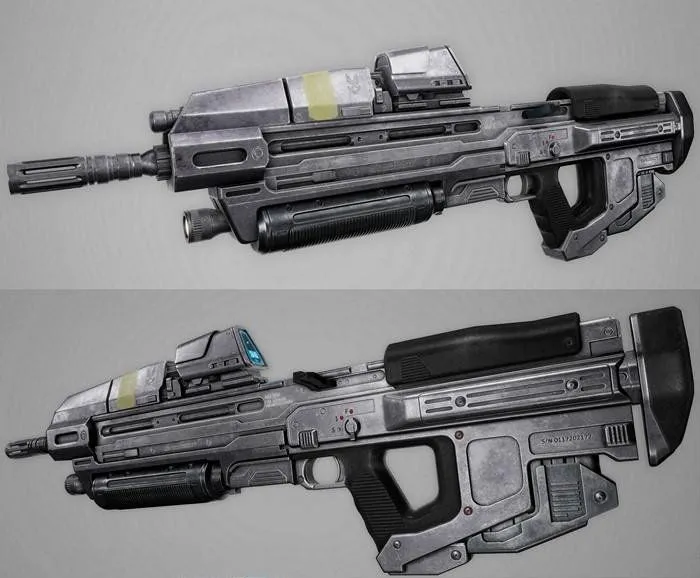 PBR Game 3D Models – MA40 Assault Rifle