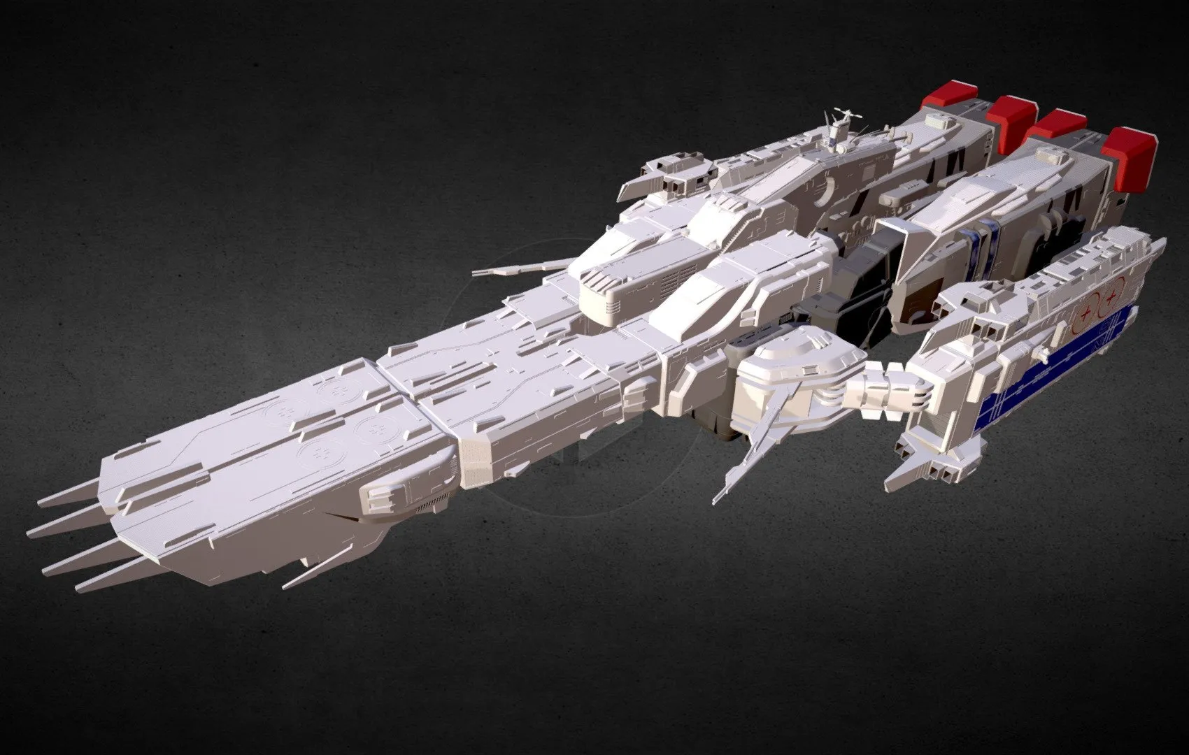 PBR Game 3D Models – Macross Sdf 11 Flight Mode
