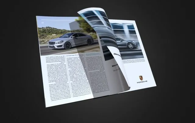 PBR Game 3D Models – Magazine Opening Animated