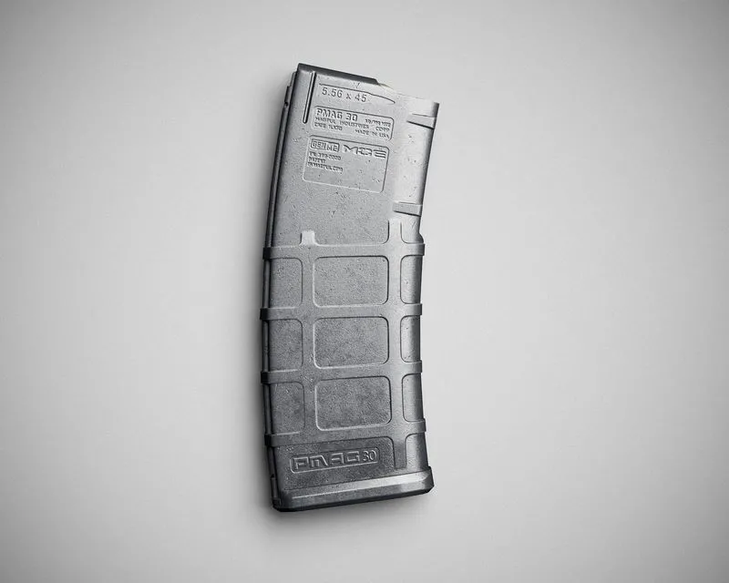 PBR Game 3D Models – Magpul AR PMAG Gen2