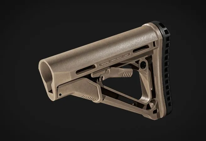 PBR Game 3D Models – Magpul CTR FDE Buttstock
