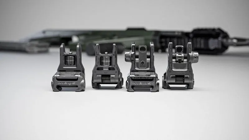 PBR Game 3D Models – Magpul MBUS 3 Ironsights