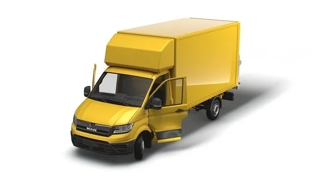 PBR Game 3D Models – MAN TGE Luton HQ Interior 2023