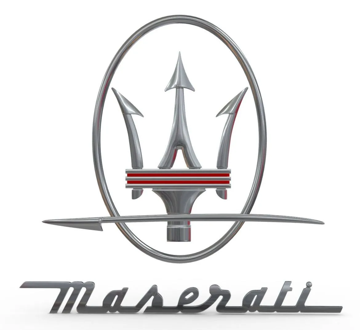 PBR Game 3D Models – Maserati Logo