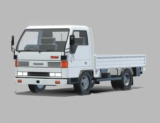 PBR Game 3D Models – Mazda Titan 92 Lowpoly