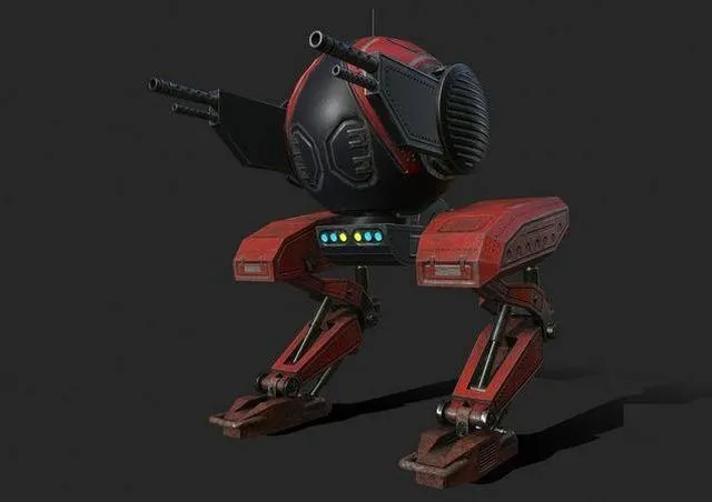 PBR Game 3D Models – Mech For Game