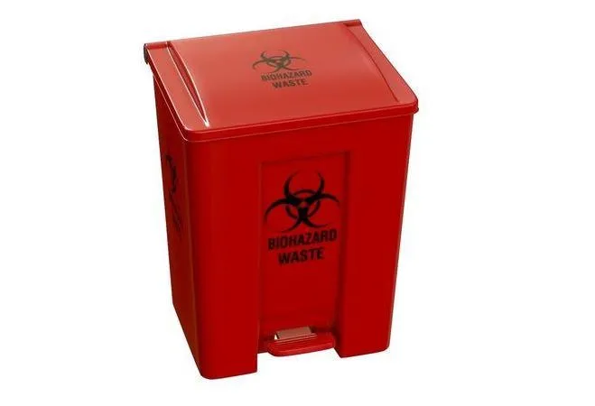 PBR Game 3D Models – Medical Waste Bin