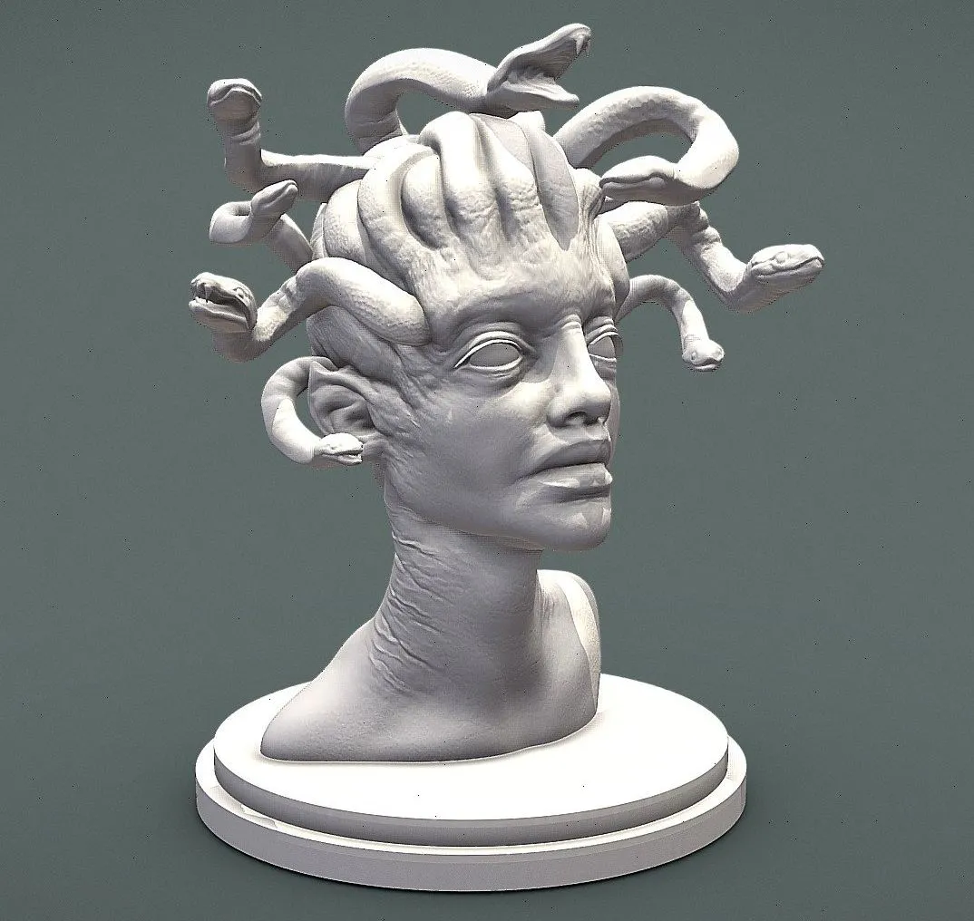 PBR Game 3D Models – Medusa 3D Printing
