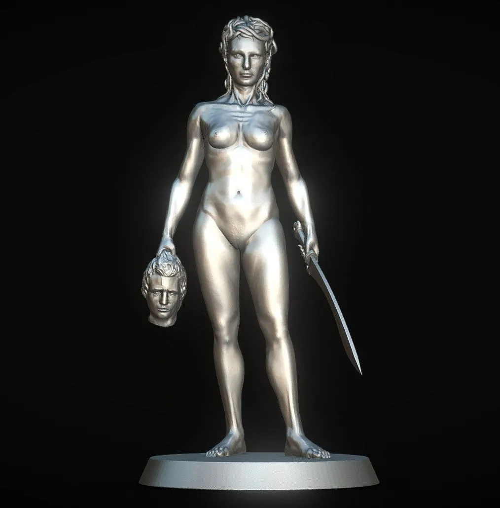 PBR Game 3D Models – Medusa With The Head Of Perseus Printable