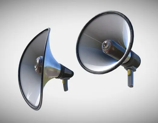 PBR Game 3D Models – Megaphono