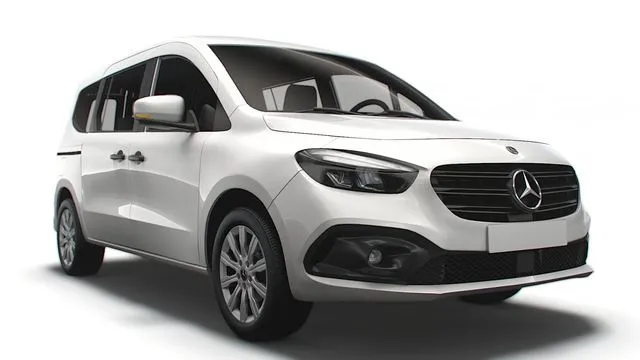PBR Game 3D Models – Mercedes Benz Citan Tourer LWB 2023