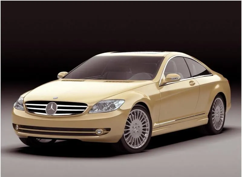 PBR Game 3D Models – Mercedes-Benz CL 2007