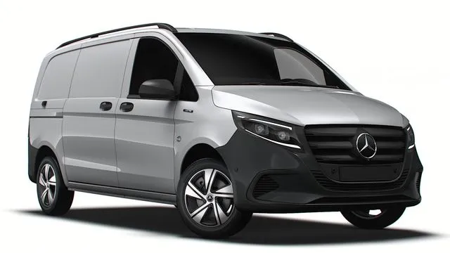 PBR Game 3D Models – Mercedes Benz eVito Panel Van L2 2024