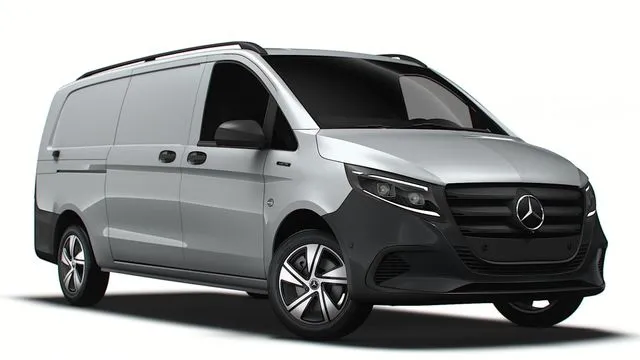 PBR Game 3D Models – Mercedes Benz eVito Panel Van L3 2024