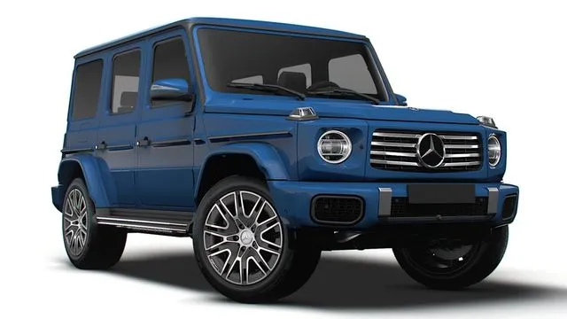 PBR Game 3D Models – Mercedes Benz G 500 Manufaktur 2024