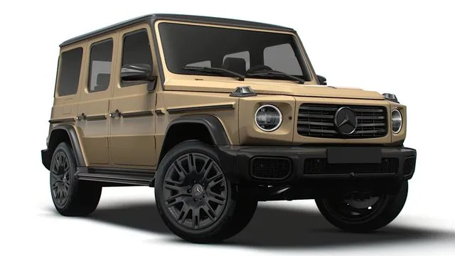 PBR Game 3D Models – Mercedes-Benz G 580 EQ Technology 2024