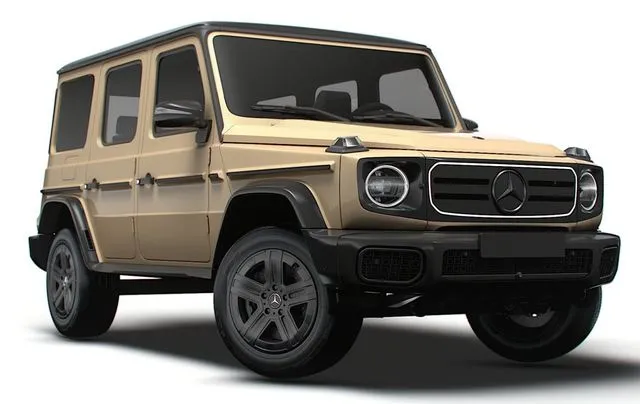 PBR Game 3D Models – Mercedes-Benz G 580 EQ Technology Worldwide 2024