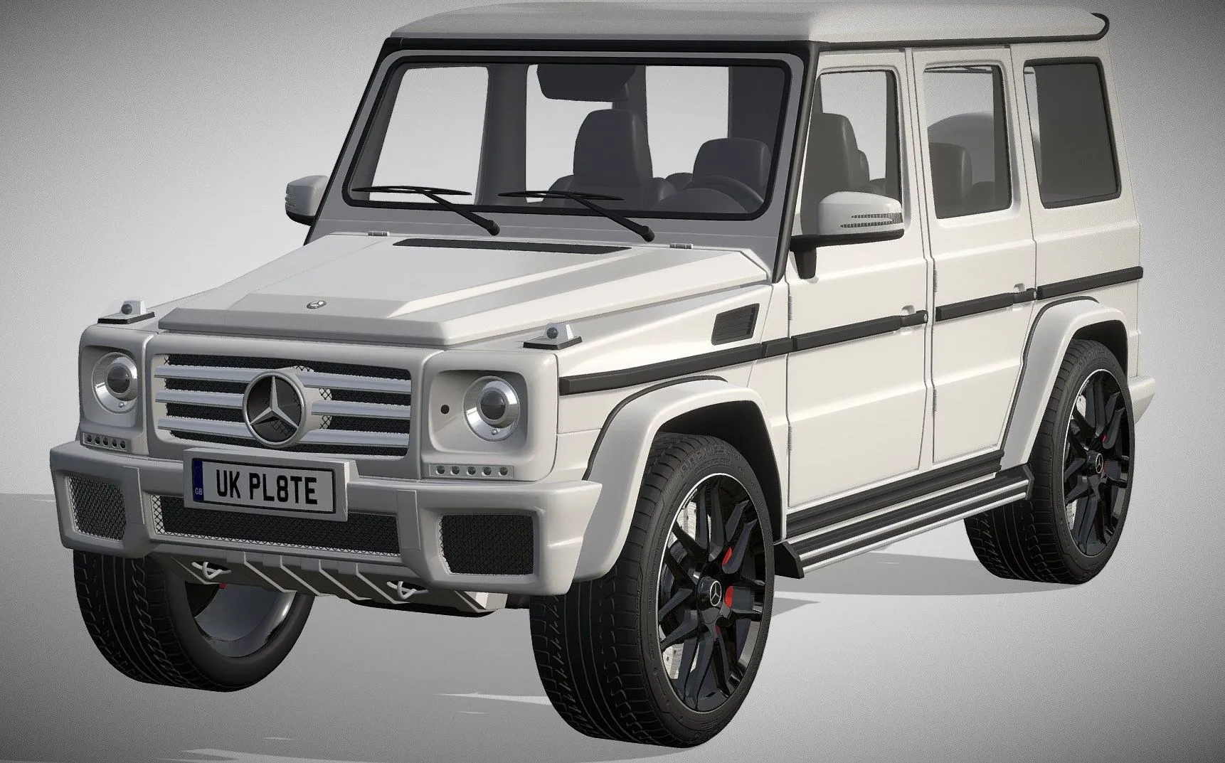 PBR Game 3D Models – Mercedes Benz G Class