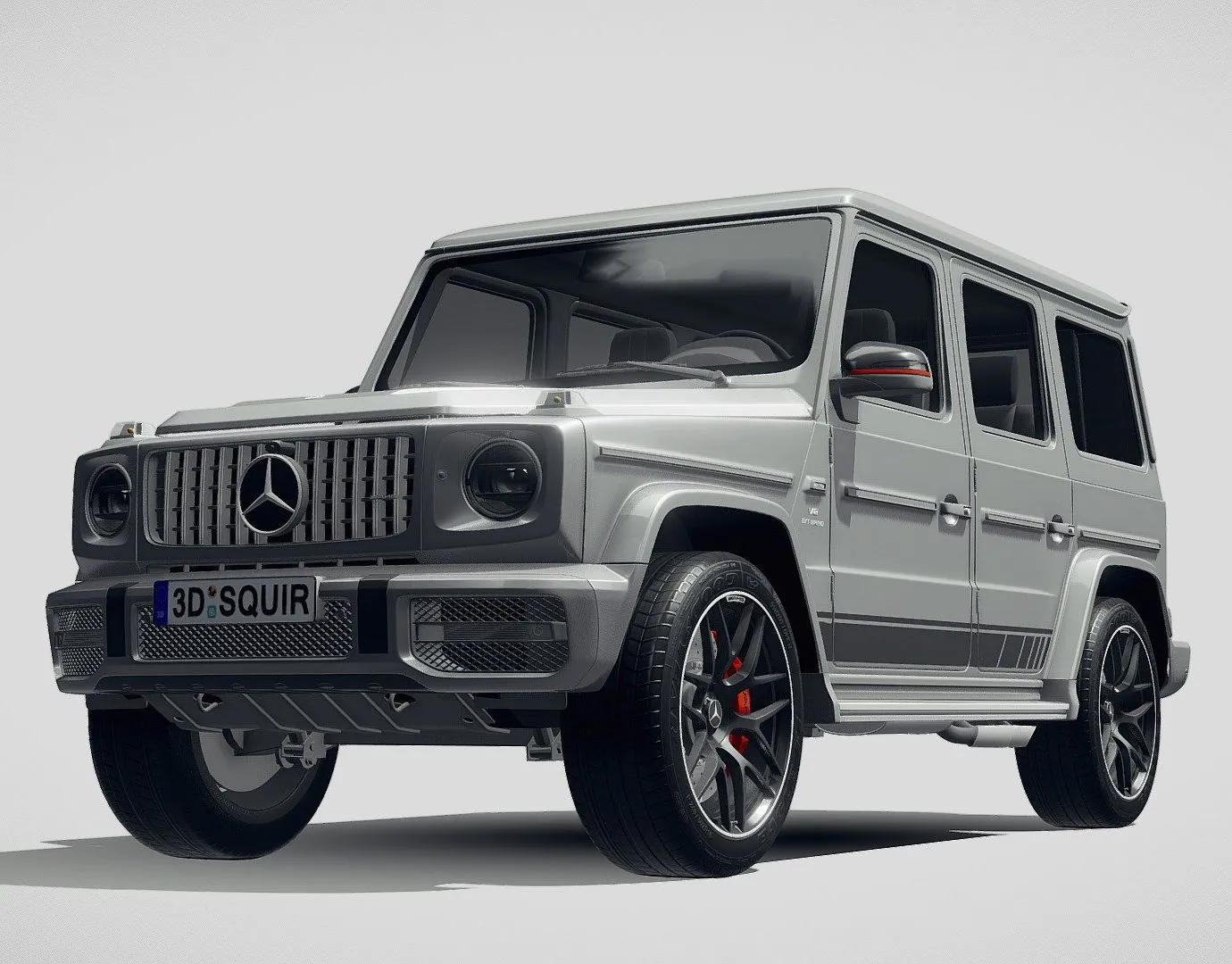 PBR Game 3D Models – Mercedes Benz G63 Amg 2019